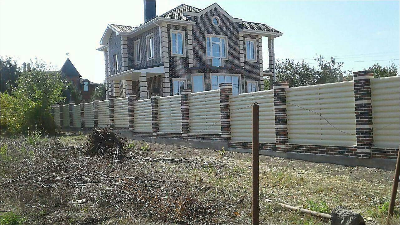 Забор из штакетника 115м фото6 в Осинцево