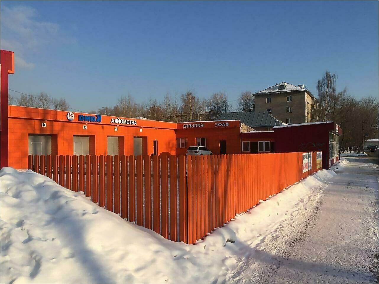 забор из штакетника 60м фото5 в Осинцево