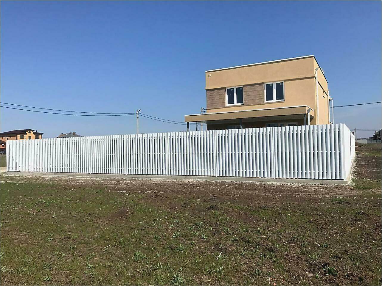 забор из штакетника 95м фото4 в Осинцево