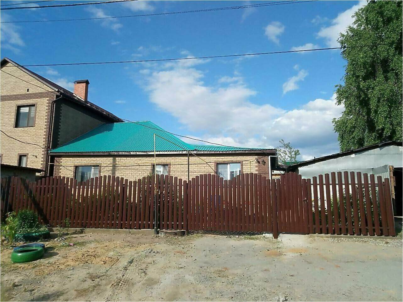 забор-ранчо из штакетника 70м фото4 в Осинцево