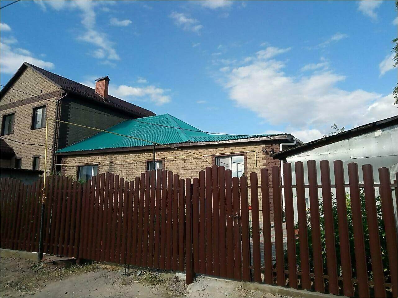 забор-ранчо из штакетника 70м фото1 в Осинцево