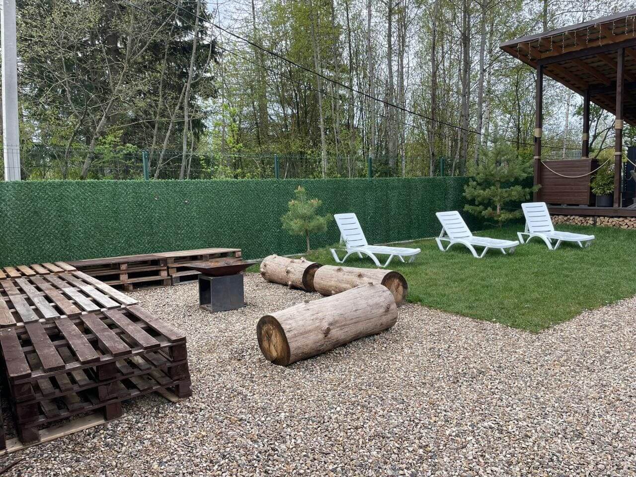 Вечнозеленый забор Grass Fence 13м в Осинцево