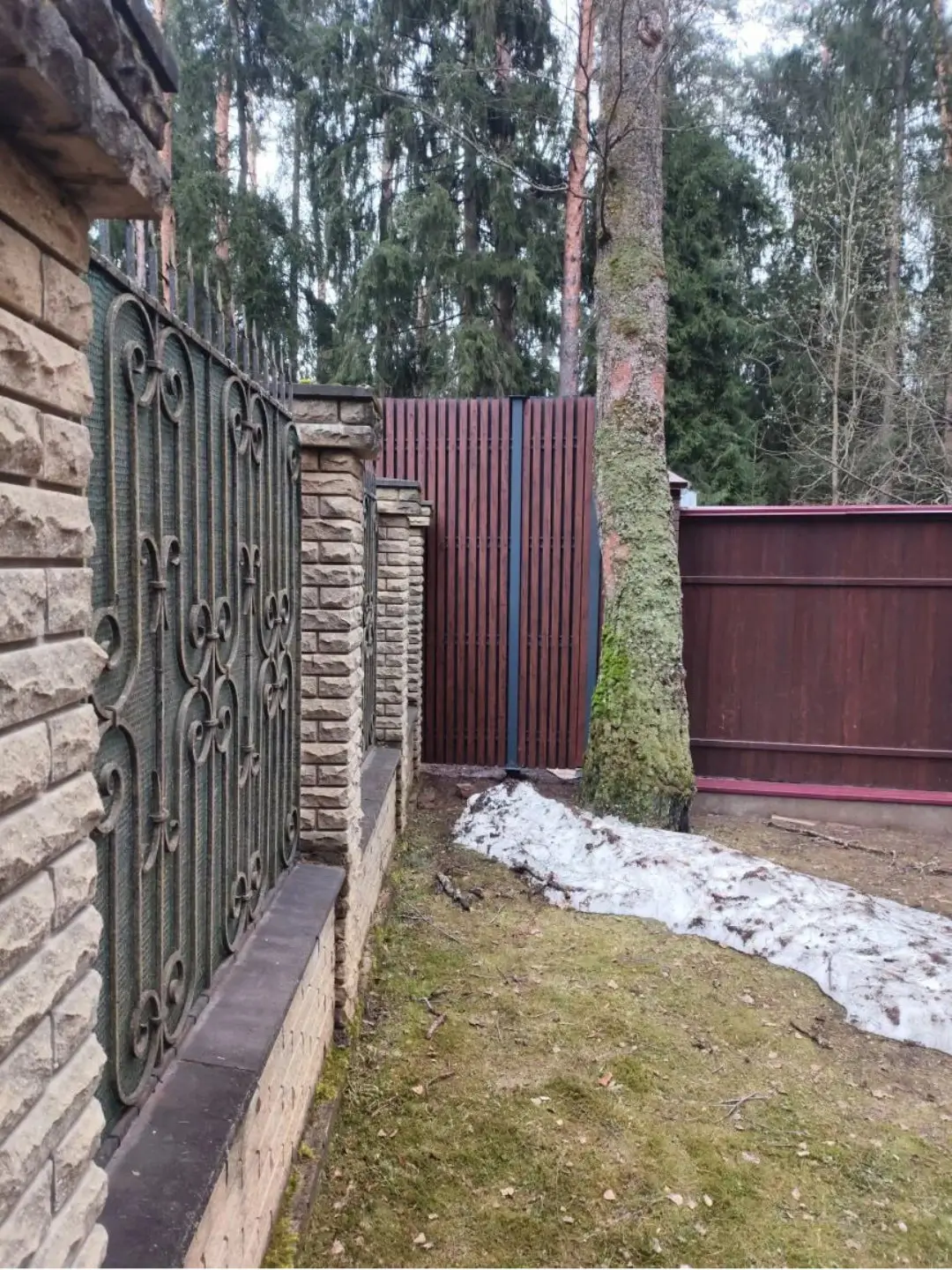 Забор из декоративных реек 7м Темный Дуб 3D Принтек фото 1 в Осинцево